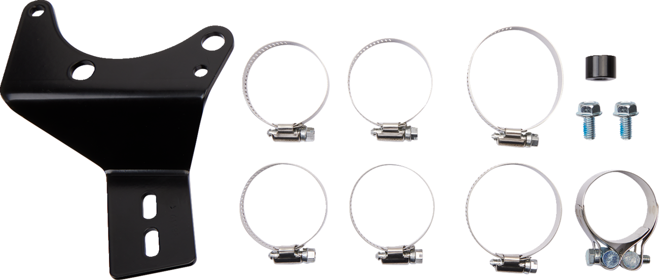 Cobra Speedster Swept Short Exhaust - Black - '06-'11 Dyna