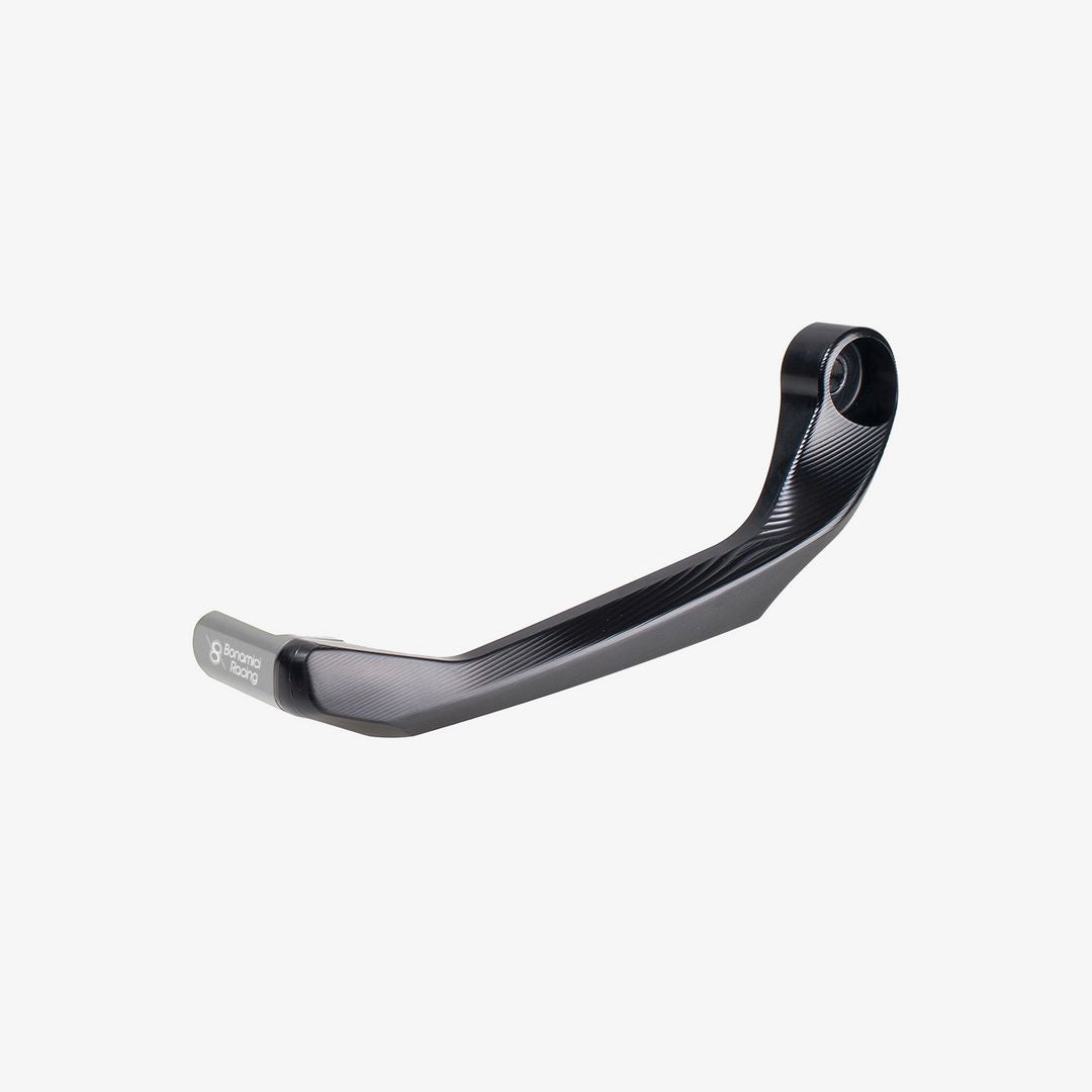 Bonamici Racing Lever Protection - Left Side - Silver (Without Adaptor)
