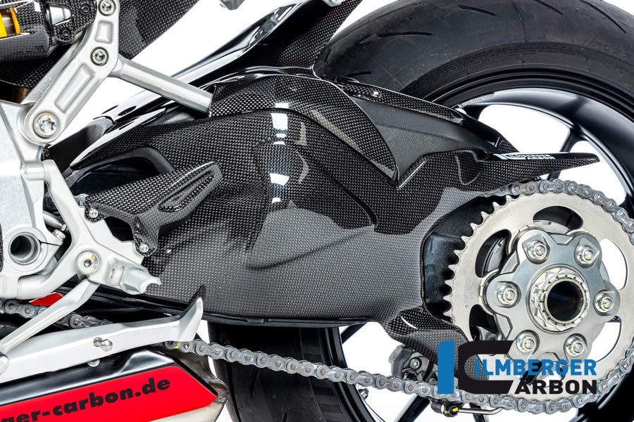 Ilmberger Carbon Swing Arm Cover Ducati Streetfighter V2 - - Gloss