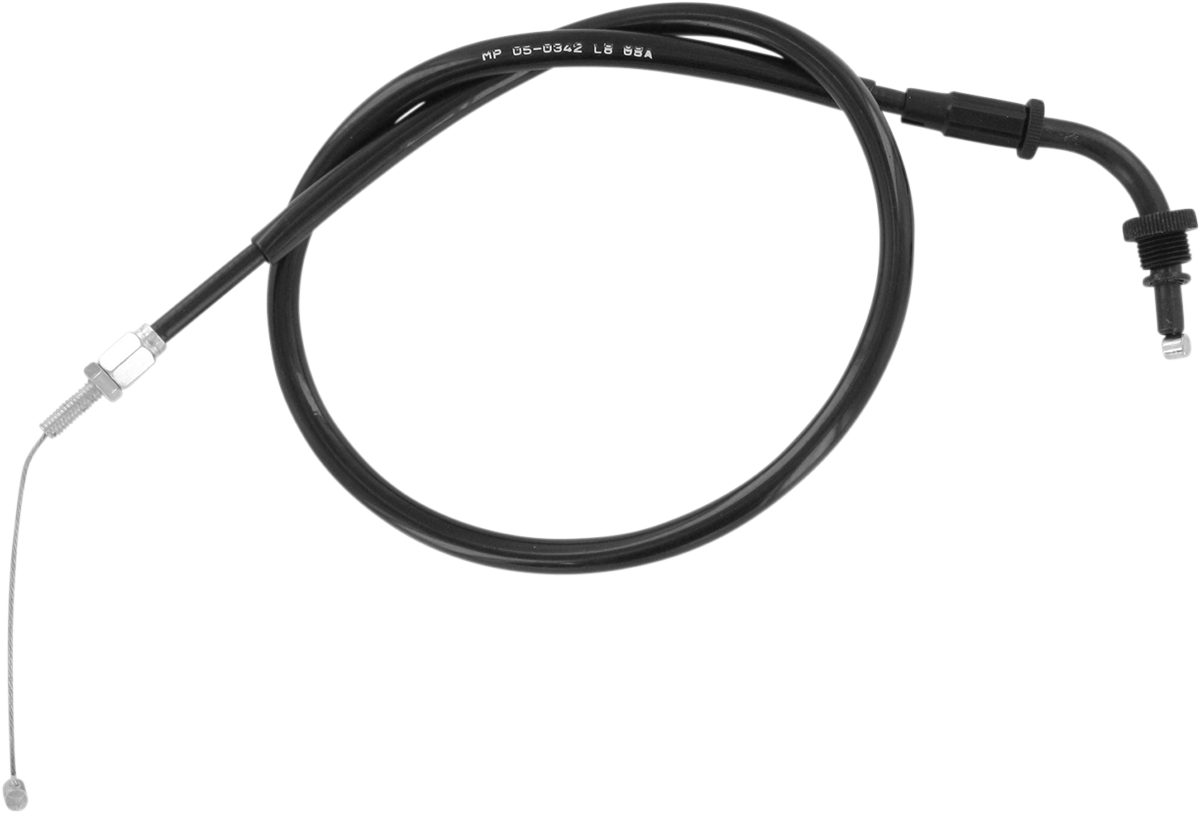 Motion Pro Black Vinyl Throttle Cable - Push - '99-'02 YZF-R6
