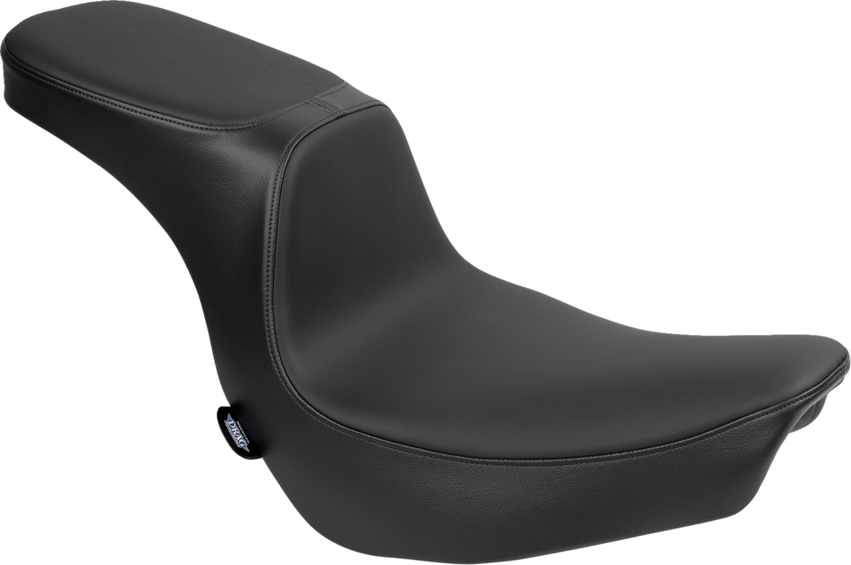 Drag Specialties Seats Predator 2-Up Seat - Solar Leather - Smooth - FLSB/FXLRS '18-'24