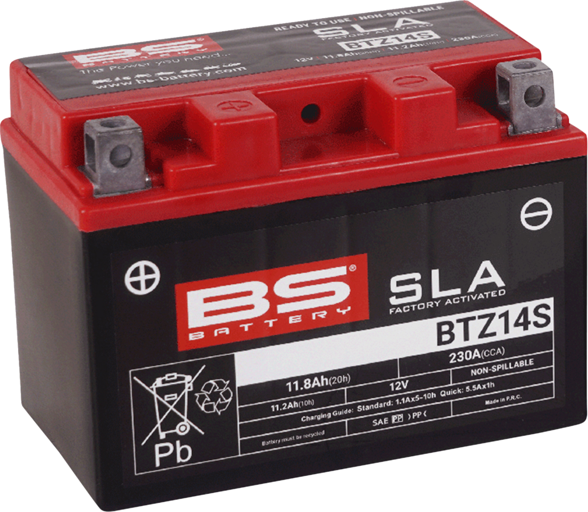 BS Battery Battery - BTZ14S (YTZ)