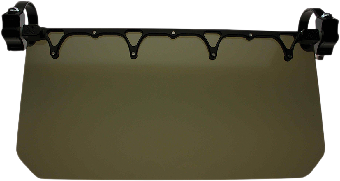 Klock Werks Sun Visor - 12" - Dark Tint