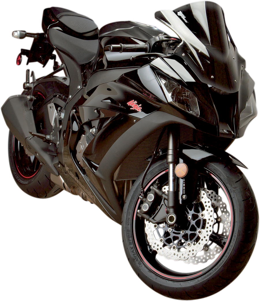 Zero Gravity Double Bubble Windscreen - Clear - ZX10