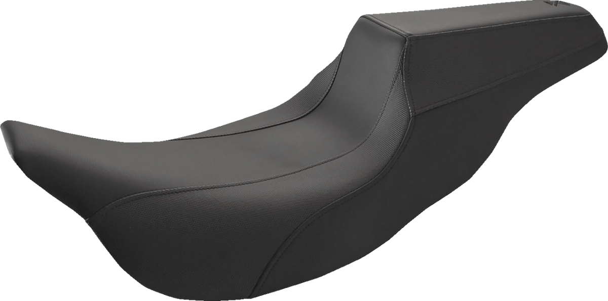 Saddlemen FXR Division Signature Series Seat - Black W/ Gripper - FLH/FLT '08-'23