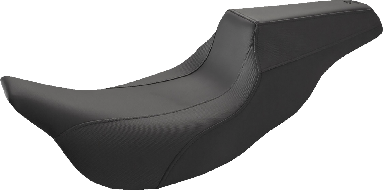Saddlemen FXR Division Signature Series Seat - Black W/ Gripper - FLH/FLT '08-'23