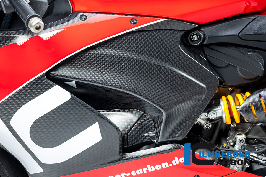 Ilmberger Carbon Cover Under The Frame Left Ducati Panigale V2 - Matte