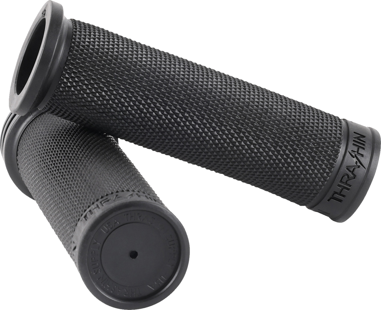 Thrashin Supply CO. Moto Grips - 1" - Slim - Black