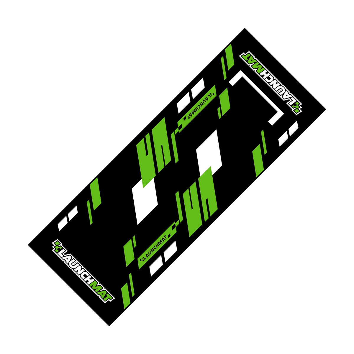 Launchmat Carpeted Paddock Garage Mat - Design 1