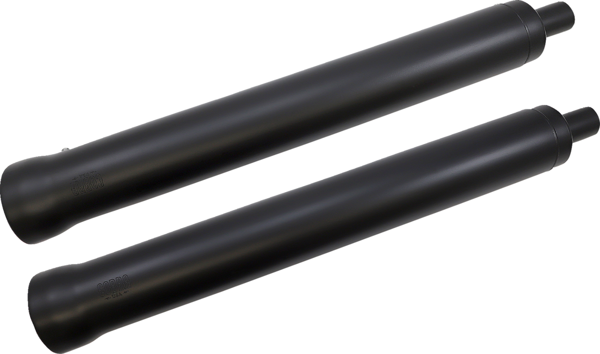 Cobra Neighbor Hater Series Mufflers - Black - Roadmaster/Chief/Vintage