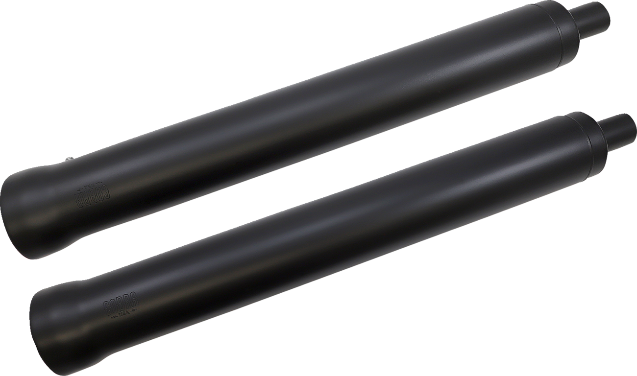Cobra Neighbor Hater Series Mufflers - Black - Roadmaster/Chief/Vintage