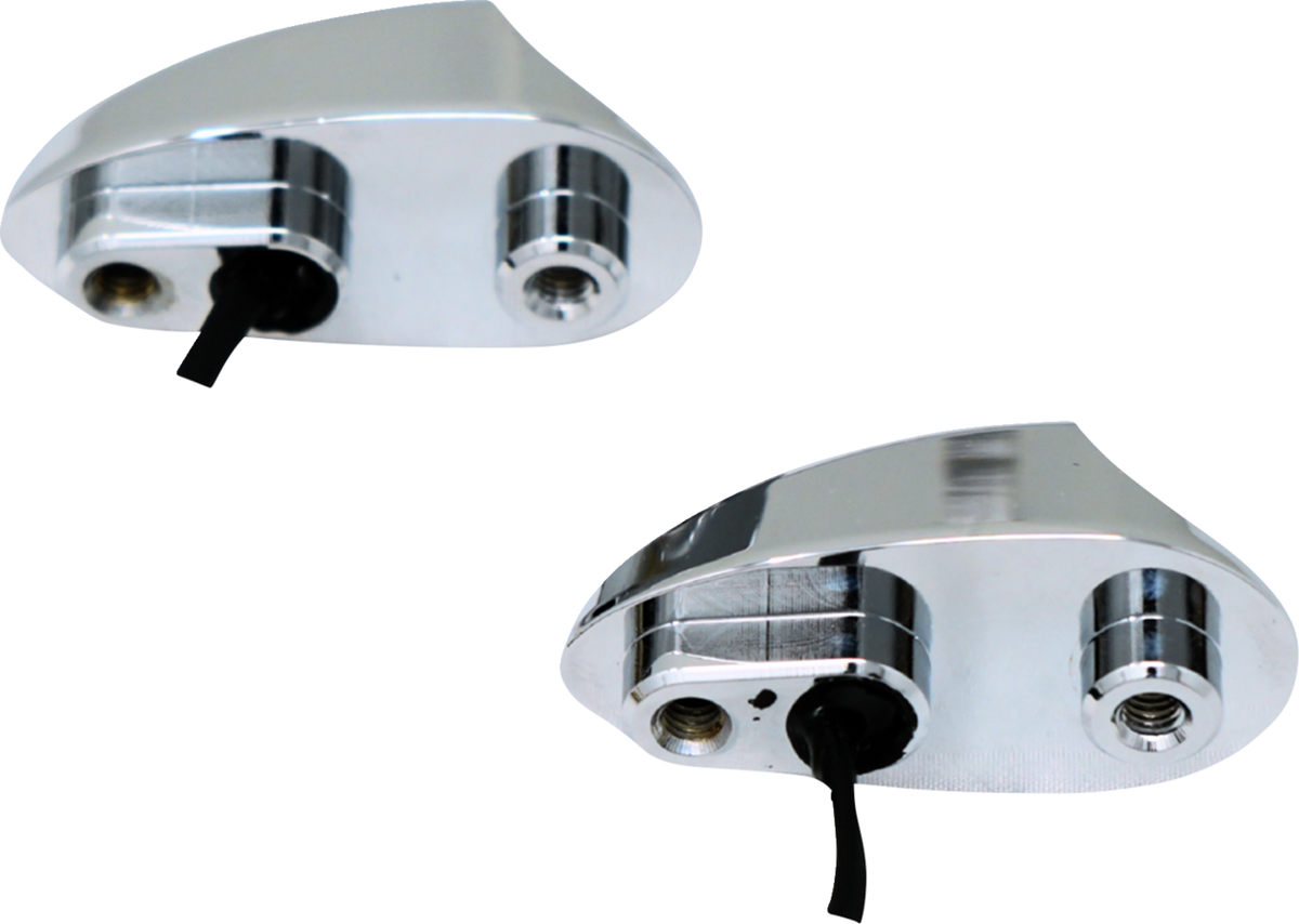 Kodlin USA Neowise X 3-In-1 Rear Mini Fender Strut Indicators - Chrome