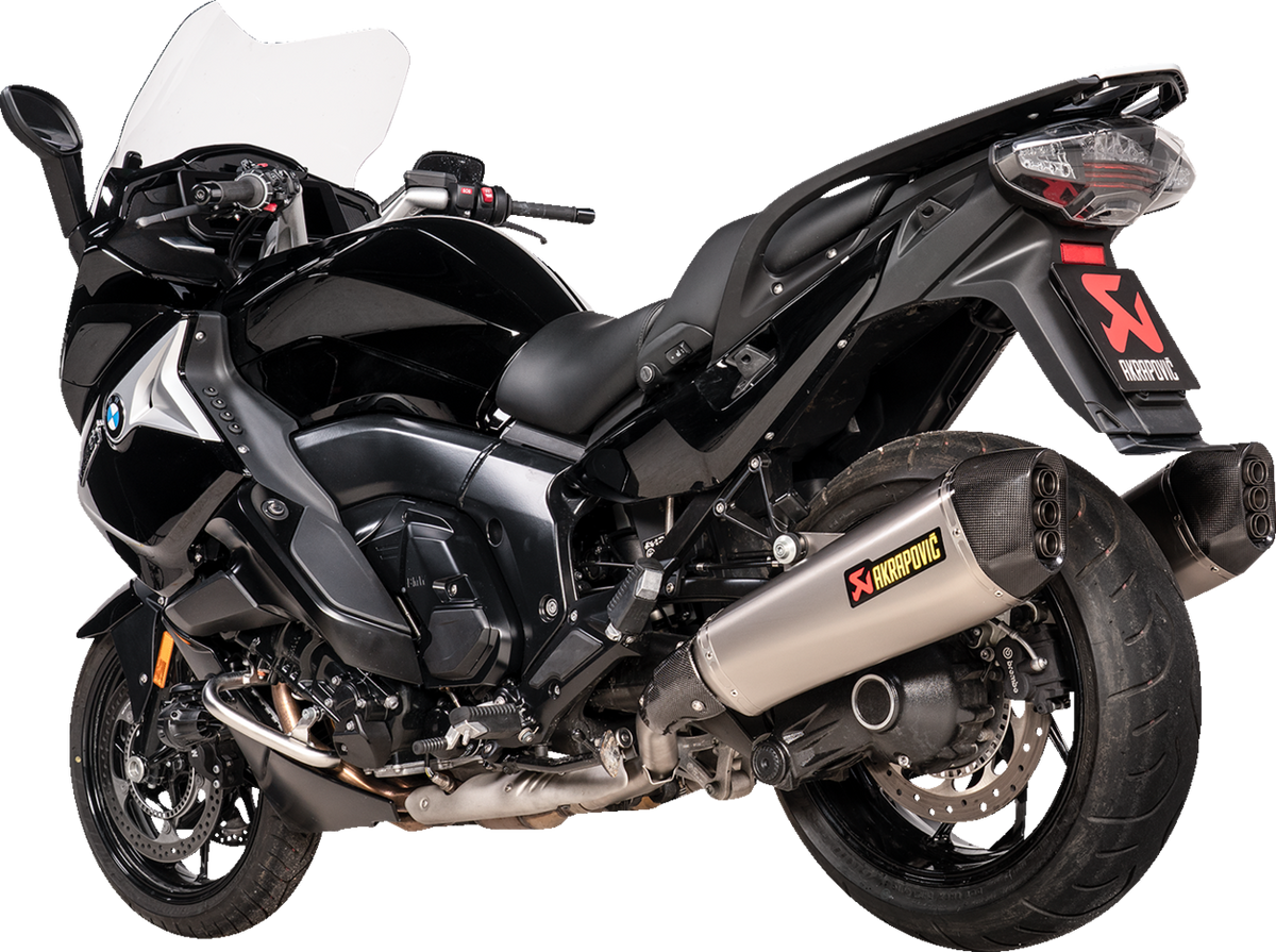 Akrapovic Slip-On Line Mufflers - Titanium - BMW K1600 GT &amp; K1600 GTL