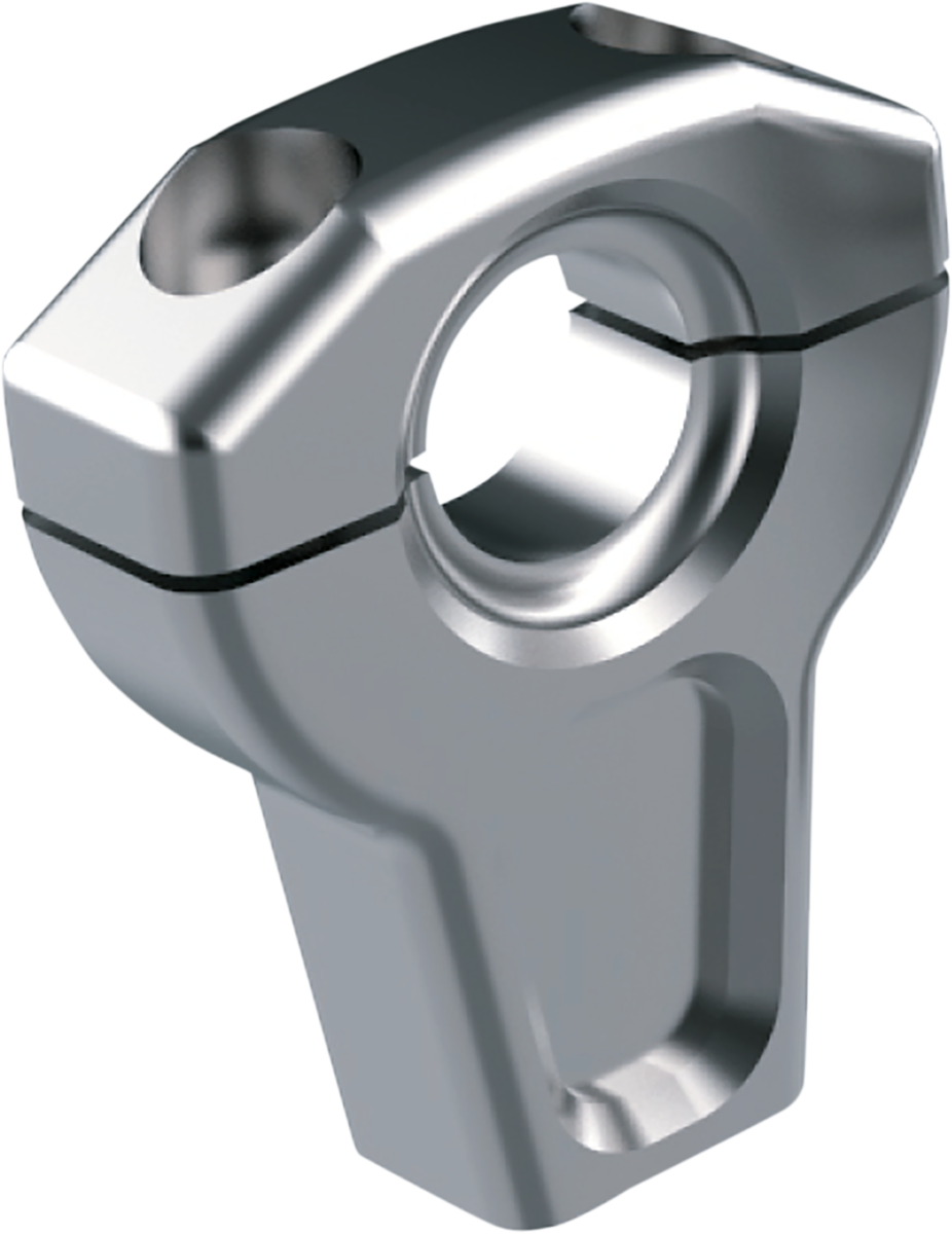 Slyfox Handlebar Riser Kit - Straight - 1" Clamping - 2-1/2" Rise - Raw