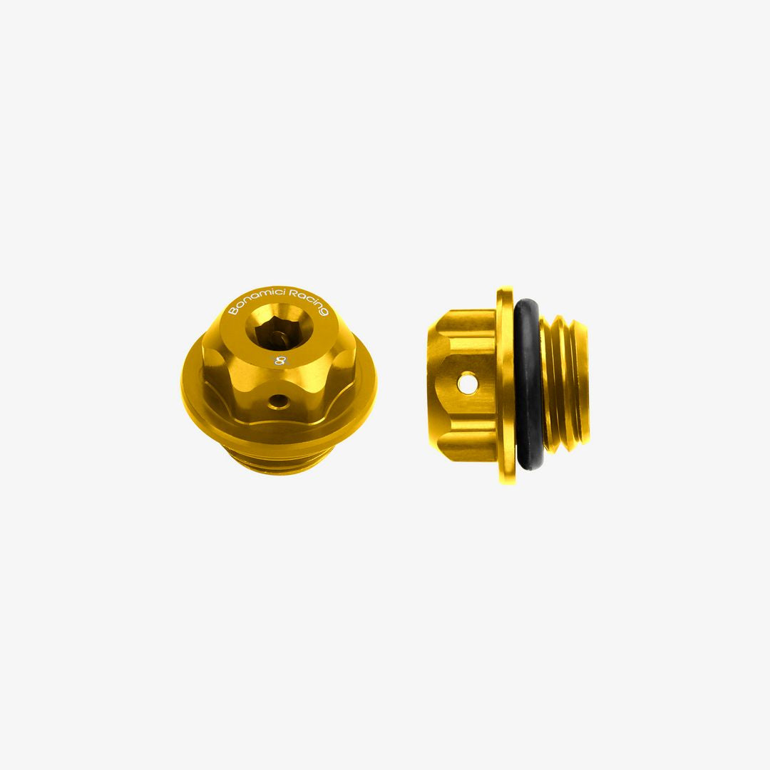 Bonamici Racing Oil Cap - M19,5x2,5 - Gold