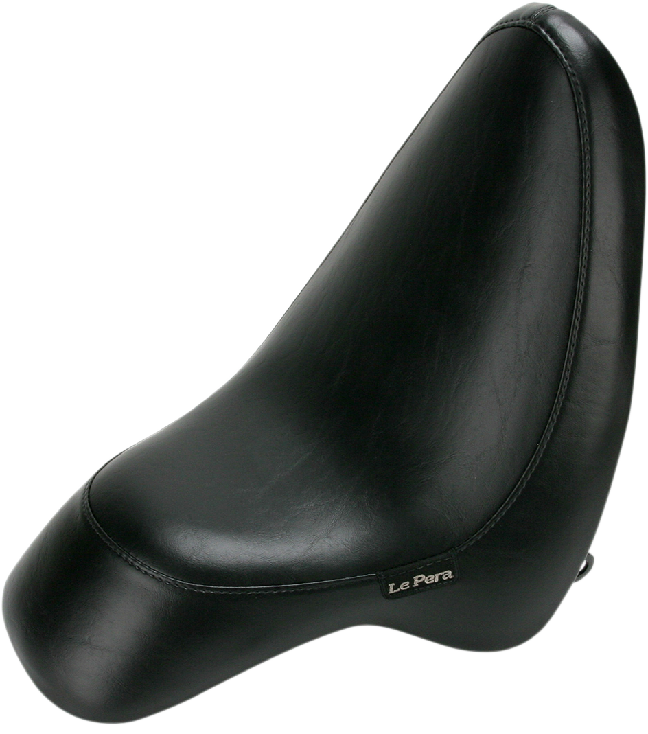 Le Pera Silhouette Solo Seat - Smooth/Bullet - Black - Softail '00-'07