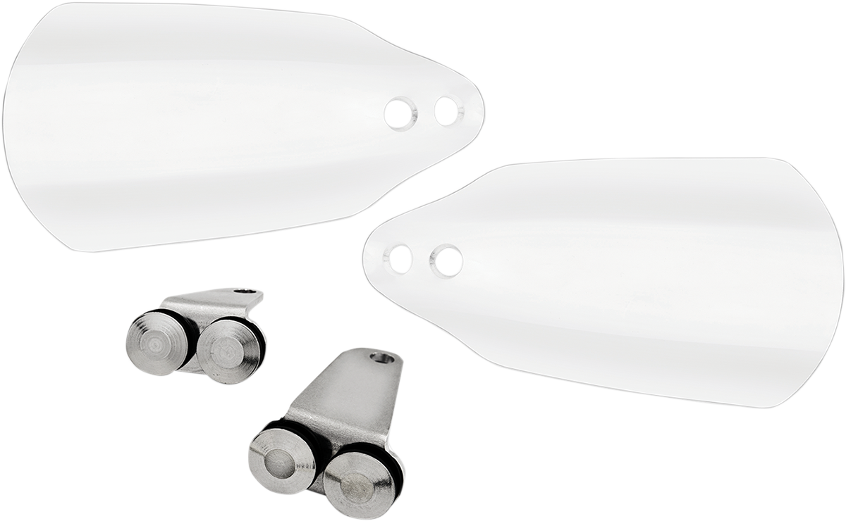 Memphis Shades Handguards - Ghost - Softail/Touring