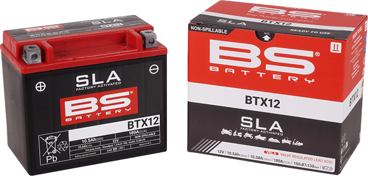 BS Battery Battery - BTX12 (YTX)