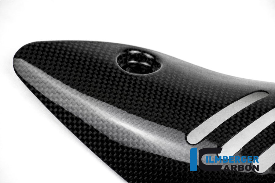 Ilmberger Carbon Exhaust Heat Shield On The Manifold - Gloss / Plain