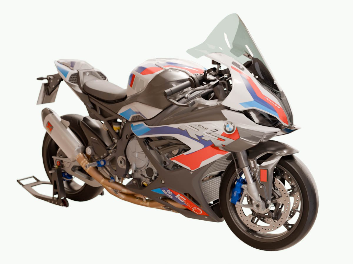 WRS RACE HIGH WINDSCREEN BMW S 1000 RR 2019-2025 / M 1000 RR 2020-2022