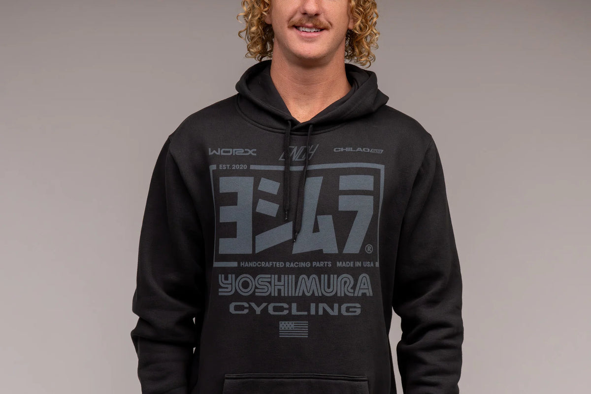 Yoshimura Race Team Pull Over Hoodie Coal