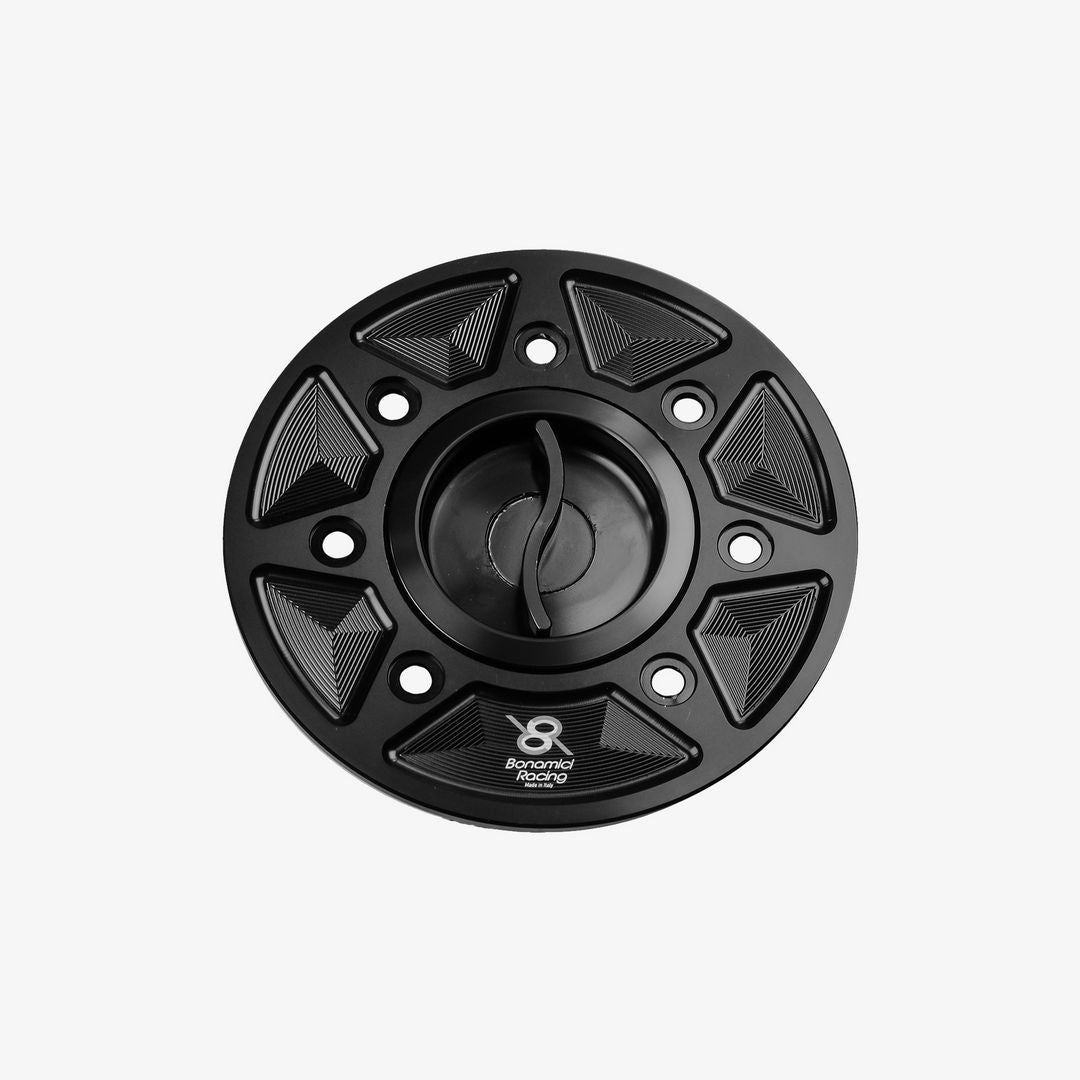 Bonamici Racing Tank Cap - Kawasaki Ninja 400 - ZX-4R-RR - ZX-6R - ZX-10R - Z650 - Z900 - Black