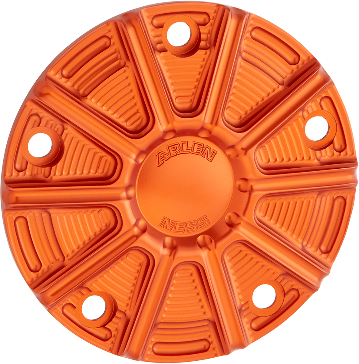 Arlen NESS Points Cover - Orange - Twin Cam