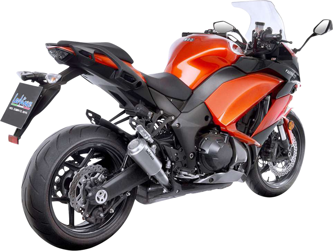 LeoVince LV-10 Slip-On Muffler - Stainless Steel - Z1000