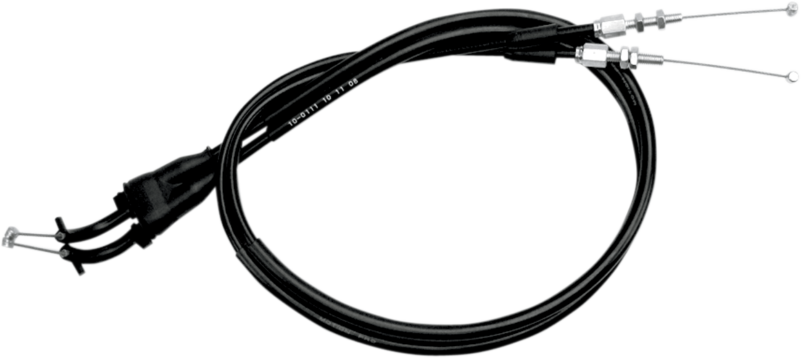 Motion Pro Black Vinyl Throttle Cable - Push/Pull - '05-'16 Husaberg/Husqvarna/KTM