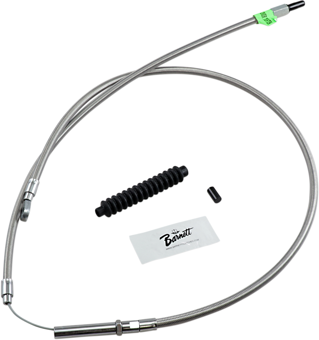 Barnett High-Efficiency Stainless Steel Clutch Cable For Harley-Davidson - Standard - '86-'03 XLH