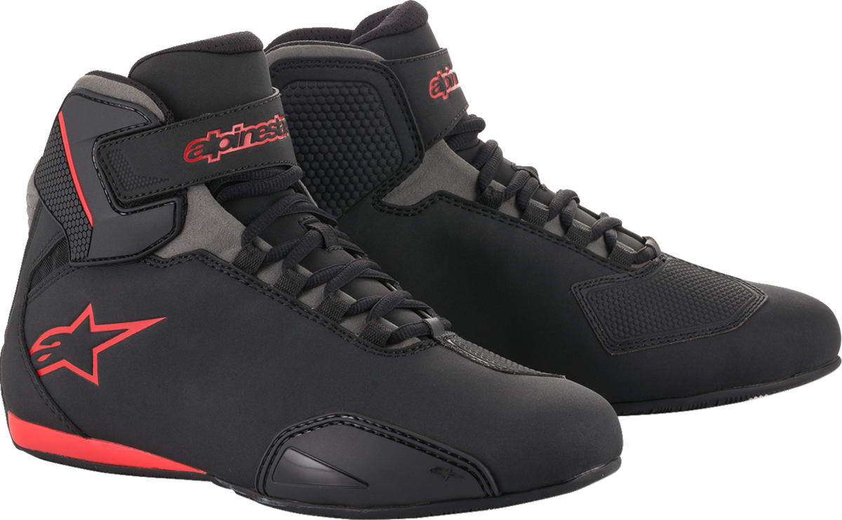 Alpinestars Sektor Shoes — Abrasion Resistant/Hook And Loop/Removable Anatomic Footbed