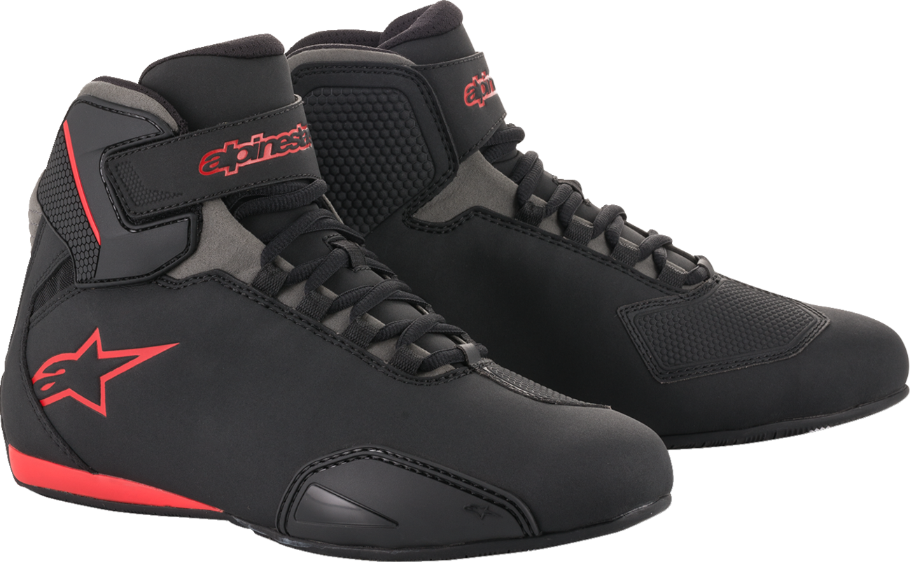 Alpinestars Sektor Shoes — Abrasion Resistant/Hook And Loop/Removable Anatomic Footbed