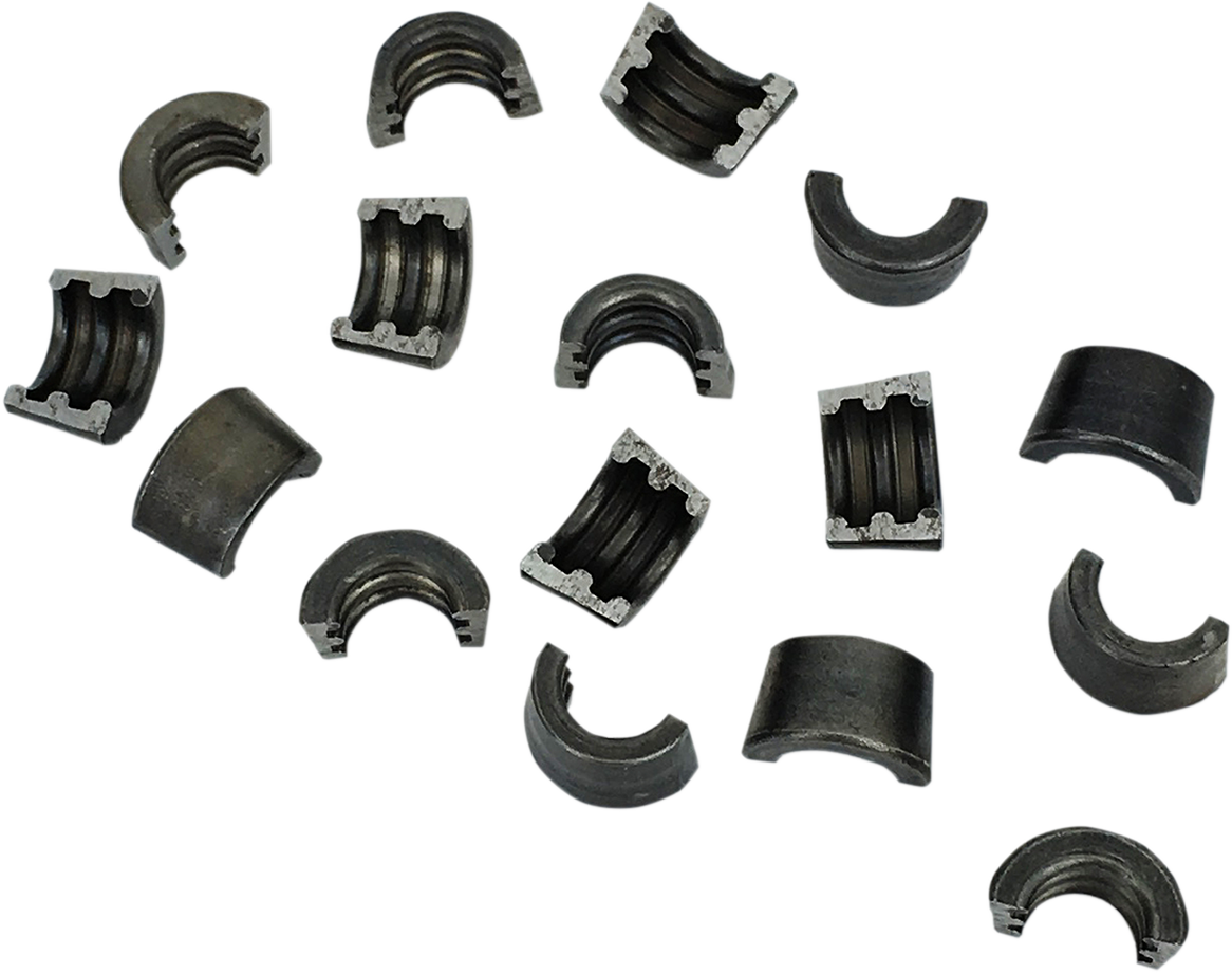 Feuling Parts Valve Locks - 6.00 MM Triple Groove - M8