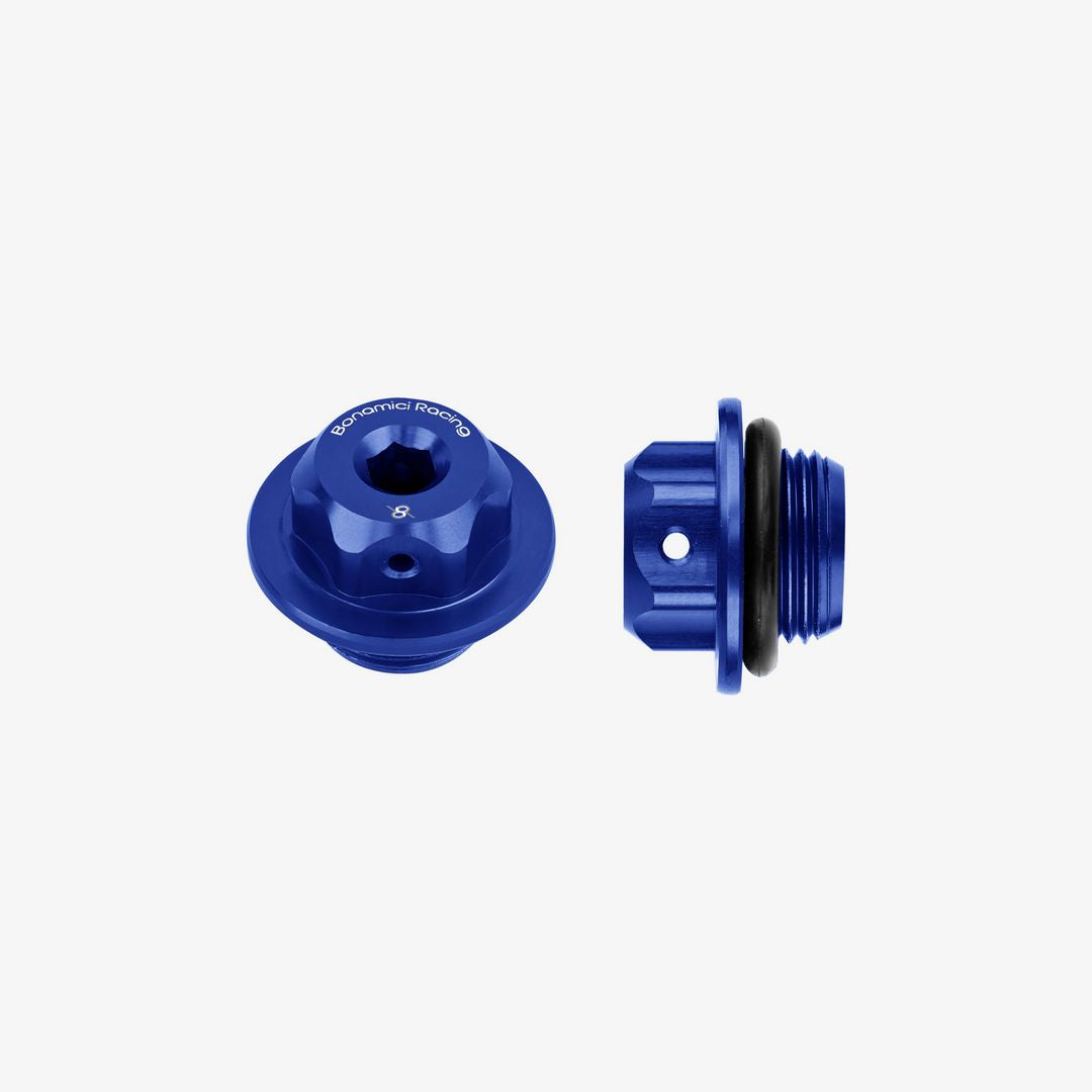 Bonamici Racing Oil Cap - M20x1,5 - Blue