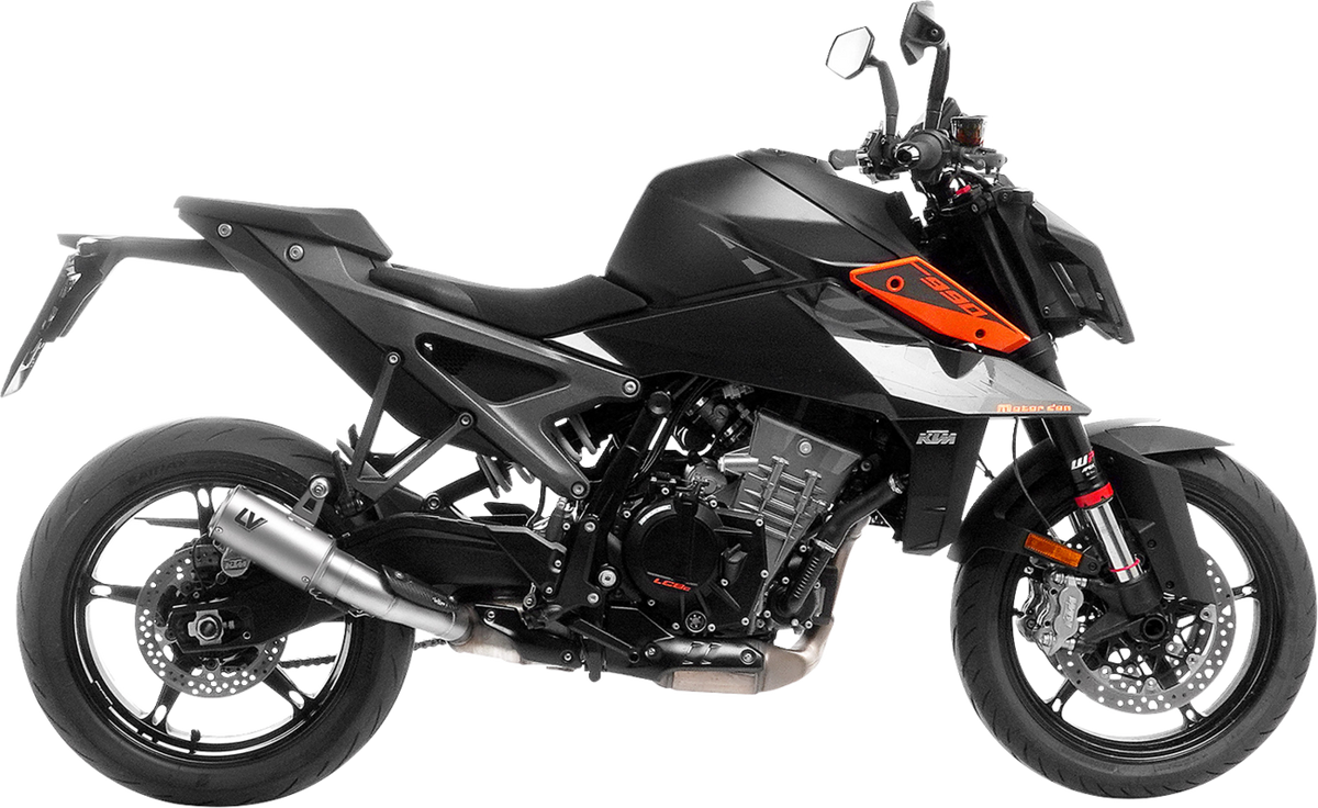 LeoVince LV Corsa S Slip-On Muffler - Titanium - KTM 990 Duke