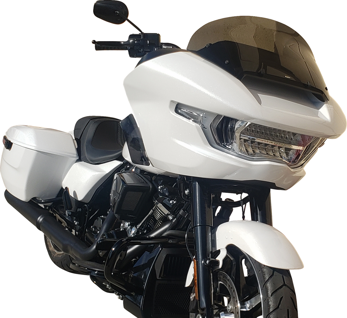 Wind Vest Windshield - 11-1/2" - Dark Smoke - FLTRX/SE/STSE