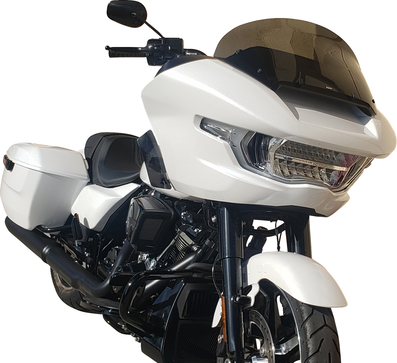 Wind Vest Windshield - 11-1/2" - Dark Smoke - FLTRX/SE/STSE