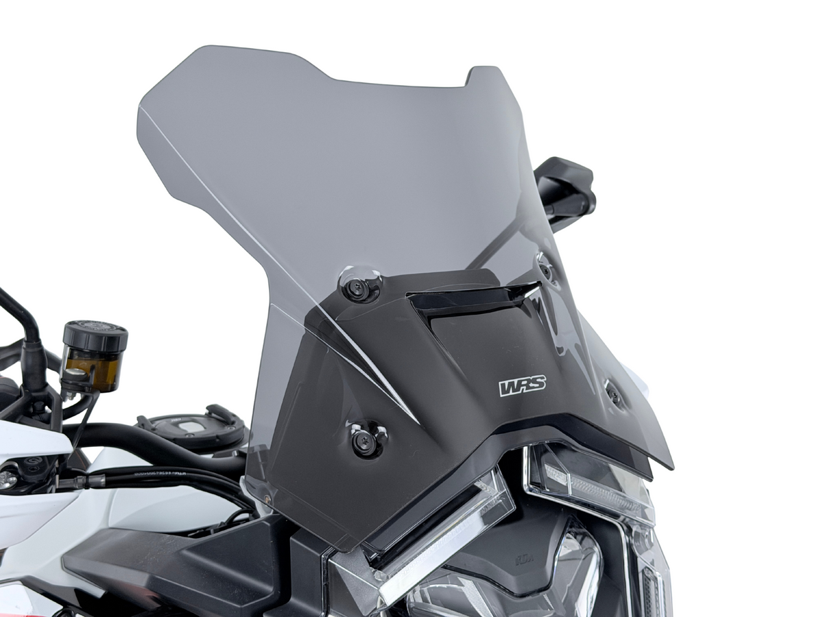 WRS Dark Smoke Touring Windscreen