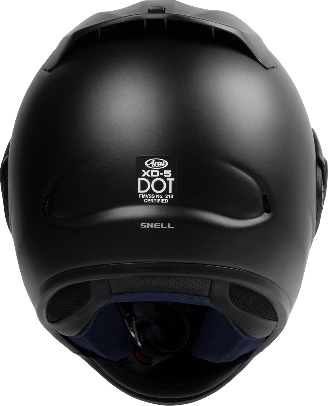 ARAI Helmets XD-5 Helmet - Black / Black Frost / Matte / XS