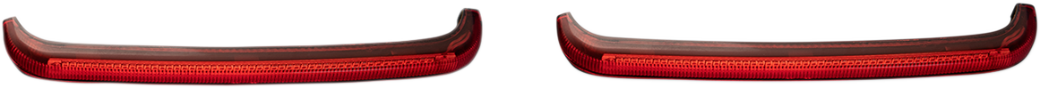 Custom Dynamics Saddlebag Lights - '97-'13 - Red Lens