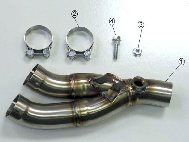 M4 Exhaust YA-MBEKR606 Kit