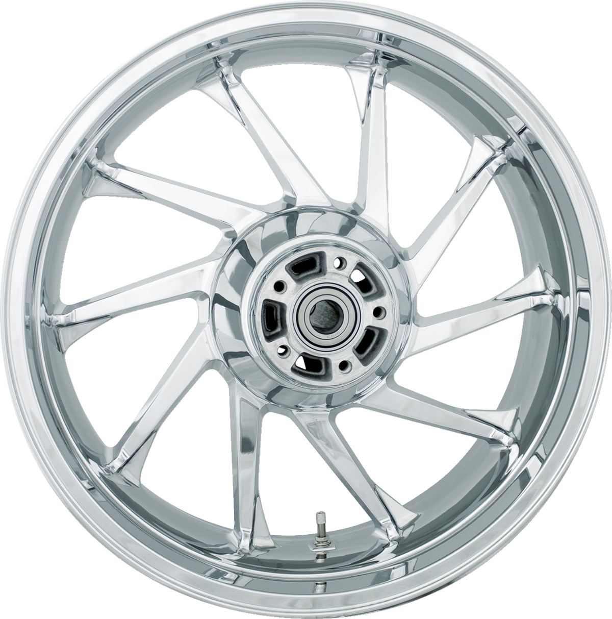 Coastal Moto Wheel - Hurricane 3D - Rear - Single Disc/Without ABS - Chrome - 18x5.5 - '09+ FL
