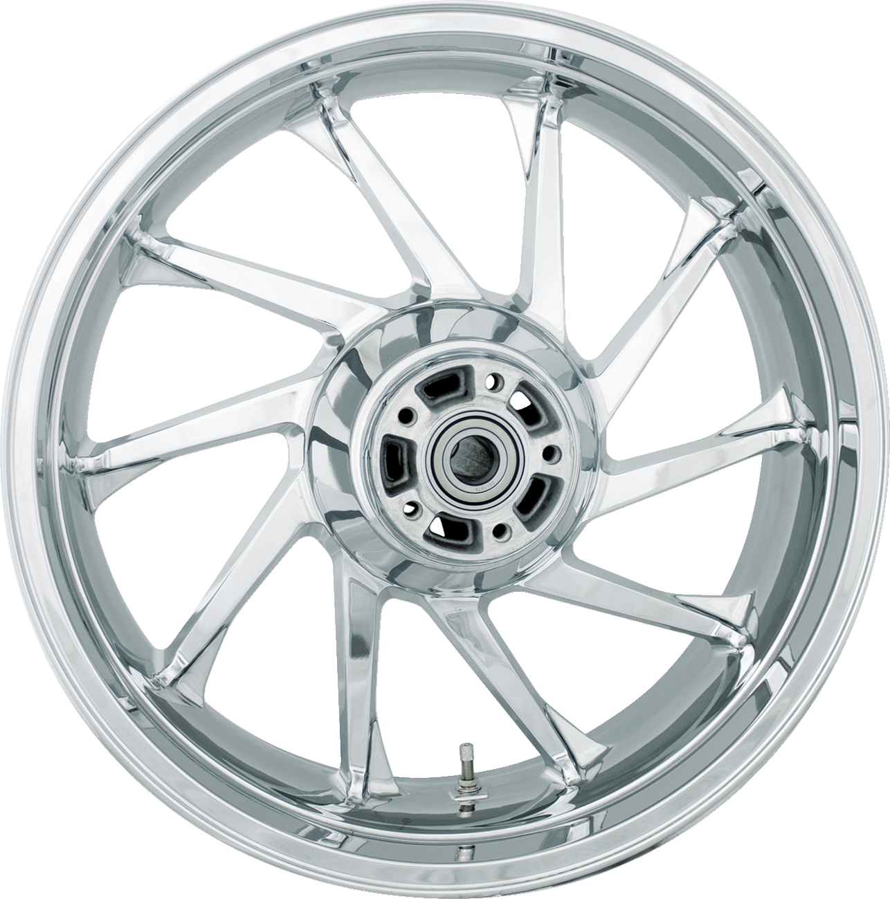 Coastal Moto Wheel - Hurricane 3D - Rear - Single Disc/With ABS - Chrome - 18x5.5