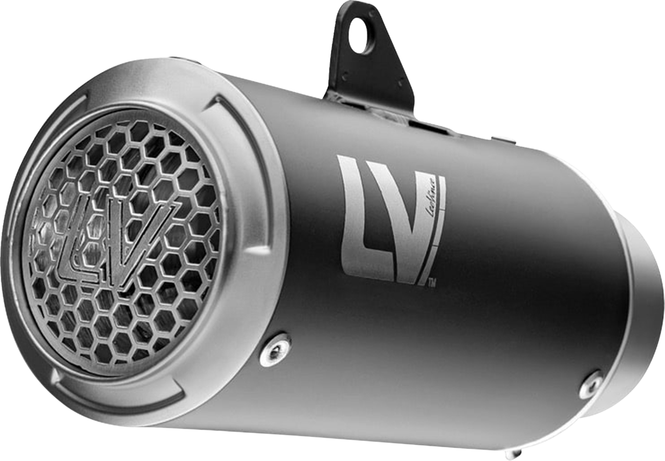LeoVince LV Corsa S Black Edition Slip-On Muffler - Kawasaki ZX-6R