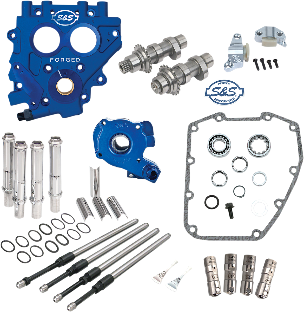 S&S Cycle Cam Chest With Plate Kit - 510C - Standard Cams - Twin Cam