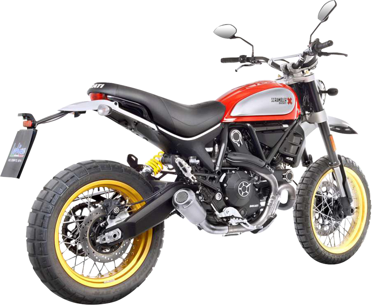 LeoVince LV-10 Muffler - Scrambler Desert Sled