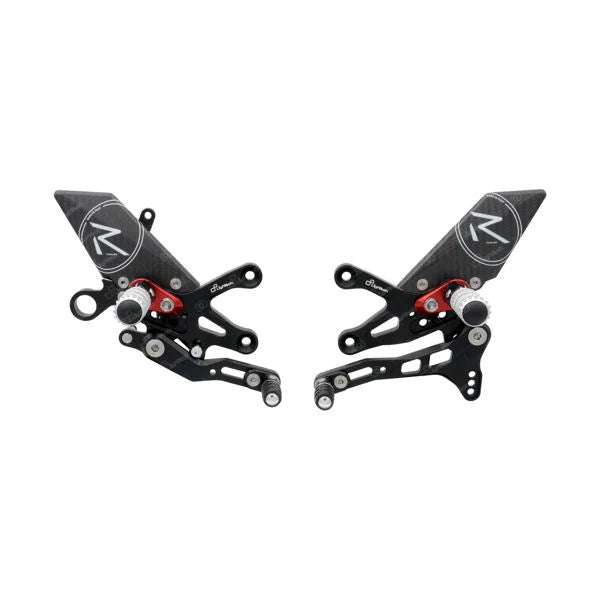 LighTech R Series Adjustable Rearsets For Aprilia RSV4 RR / RF Tuono