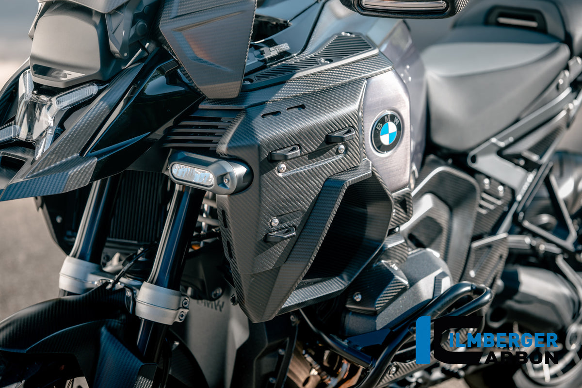 Ilmberger Carbon Air Outlet Fairing Left BMW R 1300 GS Adventure - Matte / Twill