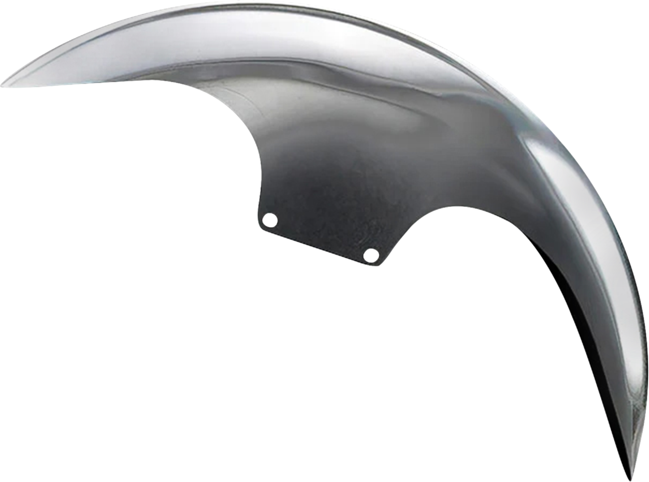 Paul Yaffe Bagger Nation Cafe Front Fender - OEM 19" Wheel - With Satin Finish Fork Adapters - HD