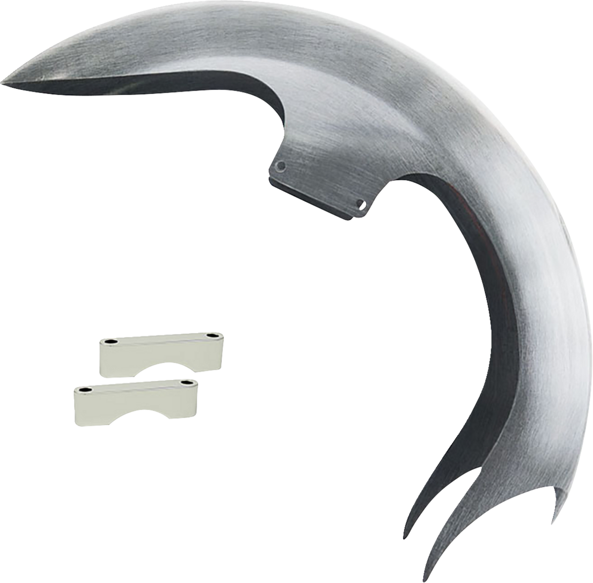 Paul Yaffe Bagger Nation Talon Front Fender - OEM - 16"-19" Wheel - With Chrome Adapters - Touring Models